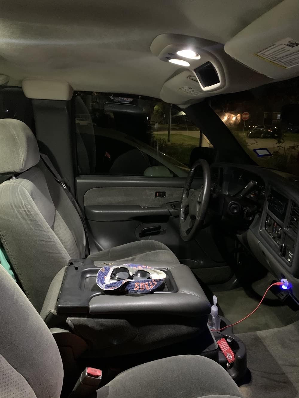 Extremely Bright White Interior Dome Map LED Bulbs Compatible with Chevy Silverado C1500 K1500 Pickup & GMC Sierra 1988 1989 1990 1991 1992 1993 1994 1995 1996 1997 1998 (Pack of 3)