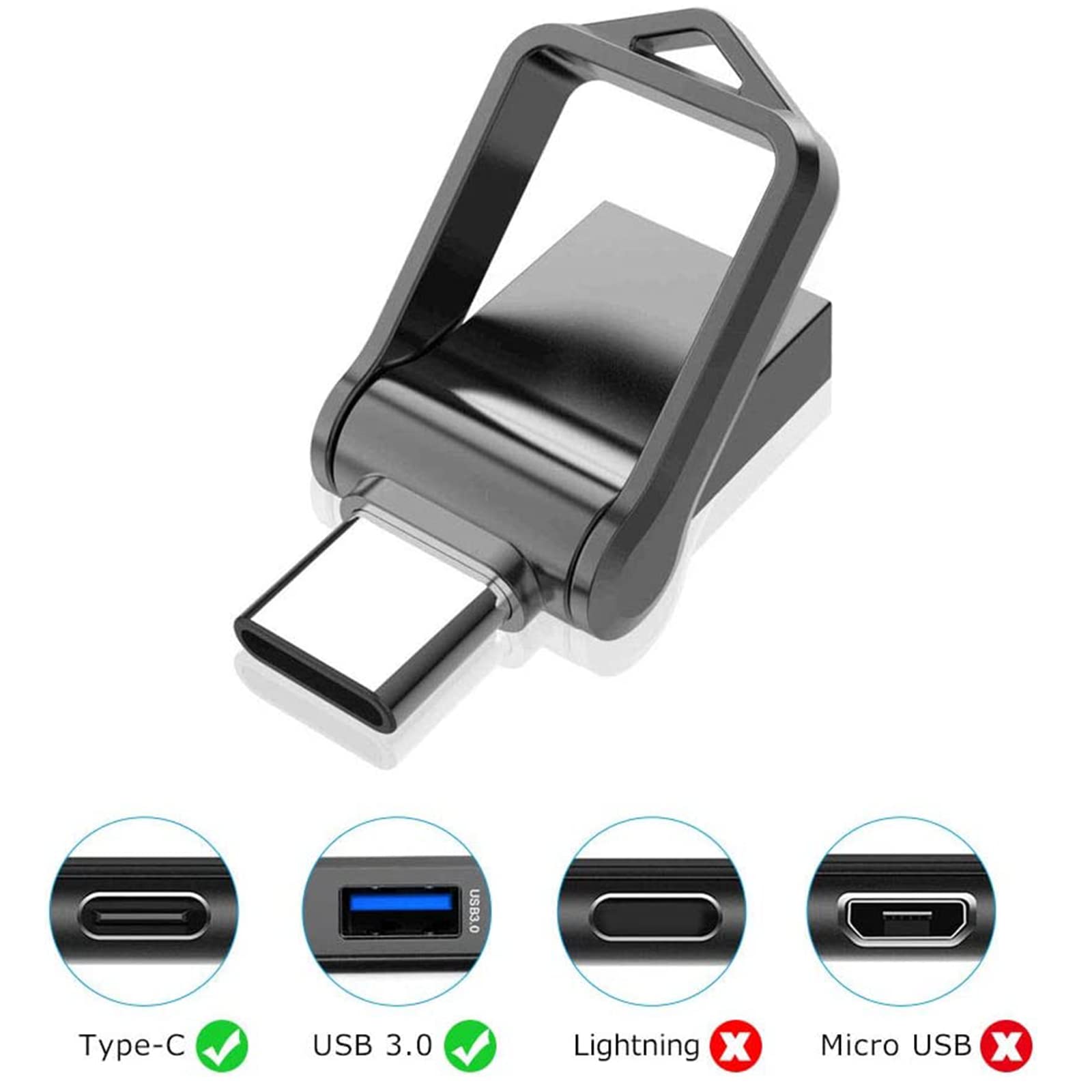 10個セット★RAU15★USB3.0★両用メモリ★2in1★OTG★３２GB 10個セット☆RAU15☆USB3.0☆両用メモリ☆2in1☆OTG☆32GB 10個