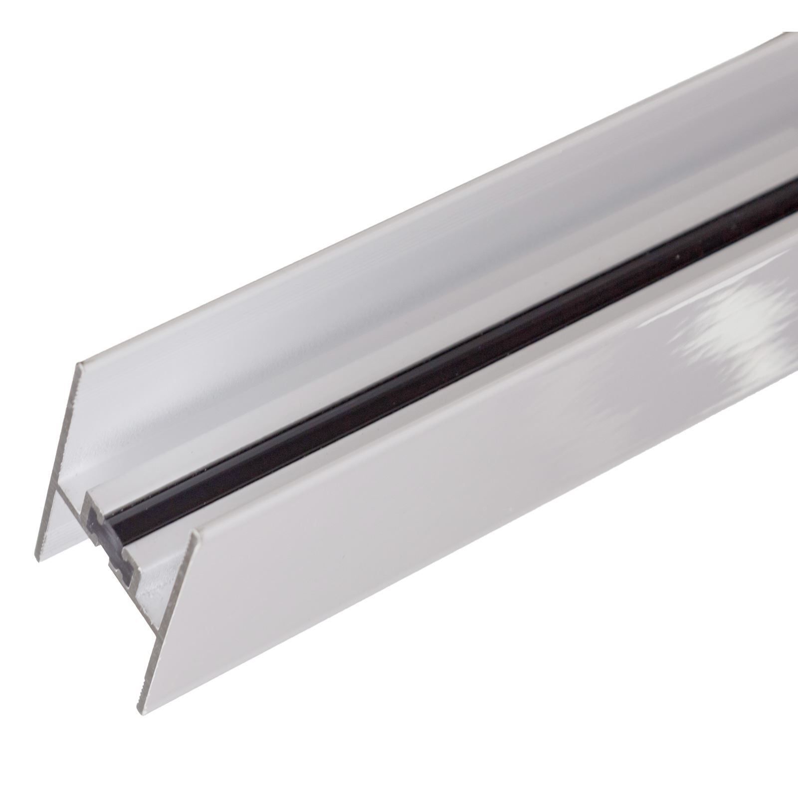 Truly Pvc Supplies White 24/25Mm Aluminium Muntin Bar Glass Unit Polycarbonate Joint Strip Thermally Broken Glazing Connector 2.1M Conservatory Roof