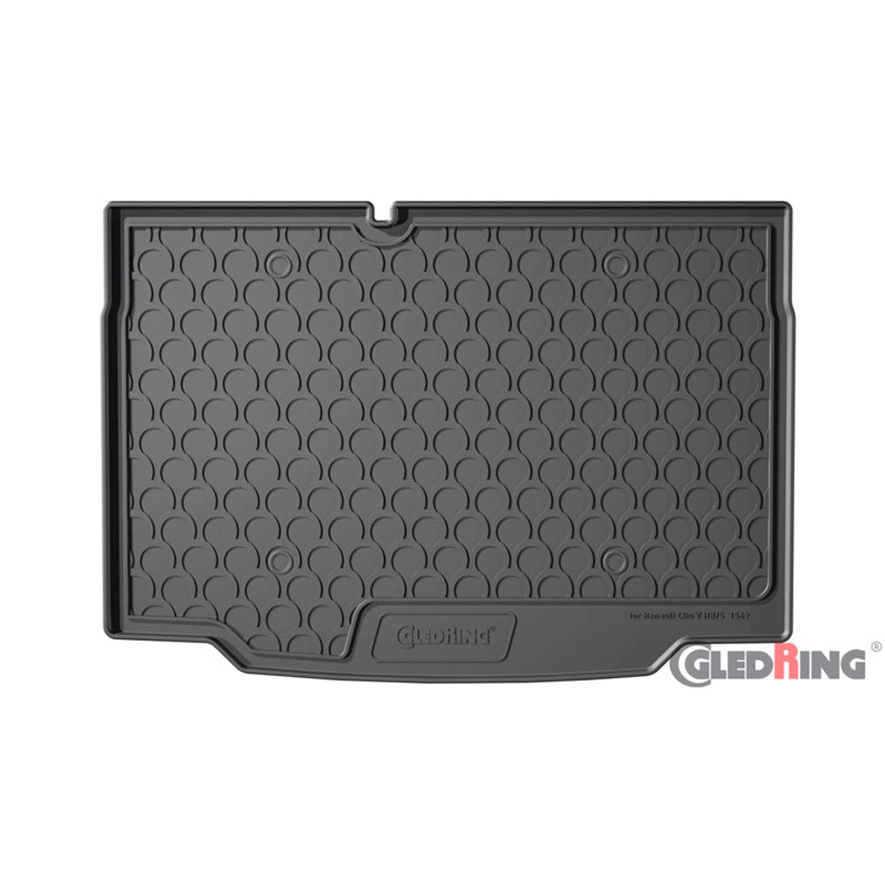 Tappeto Bagagliaio in Rubbasol (gomma) compatibile con Renault Clio E HB 5-porte 2019- (Piano di carico basso)