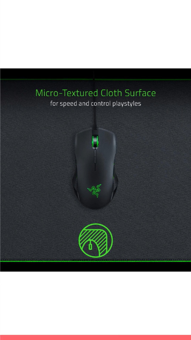 Razer Goliathus Chroma Extended ゲーミングマウスパッド マウスパッド