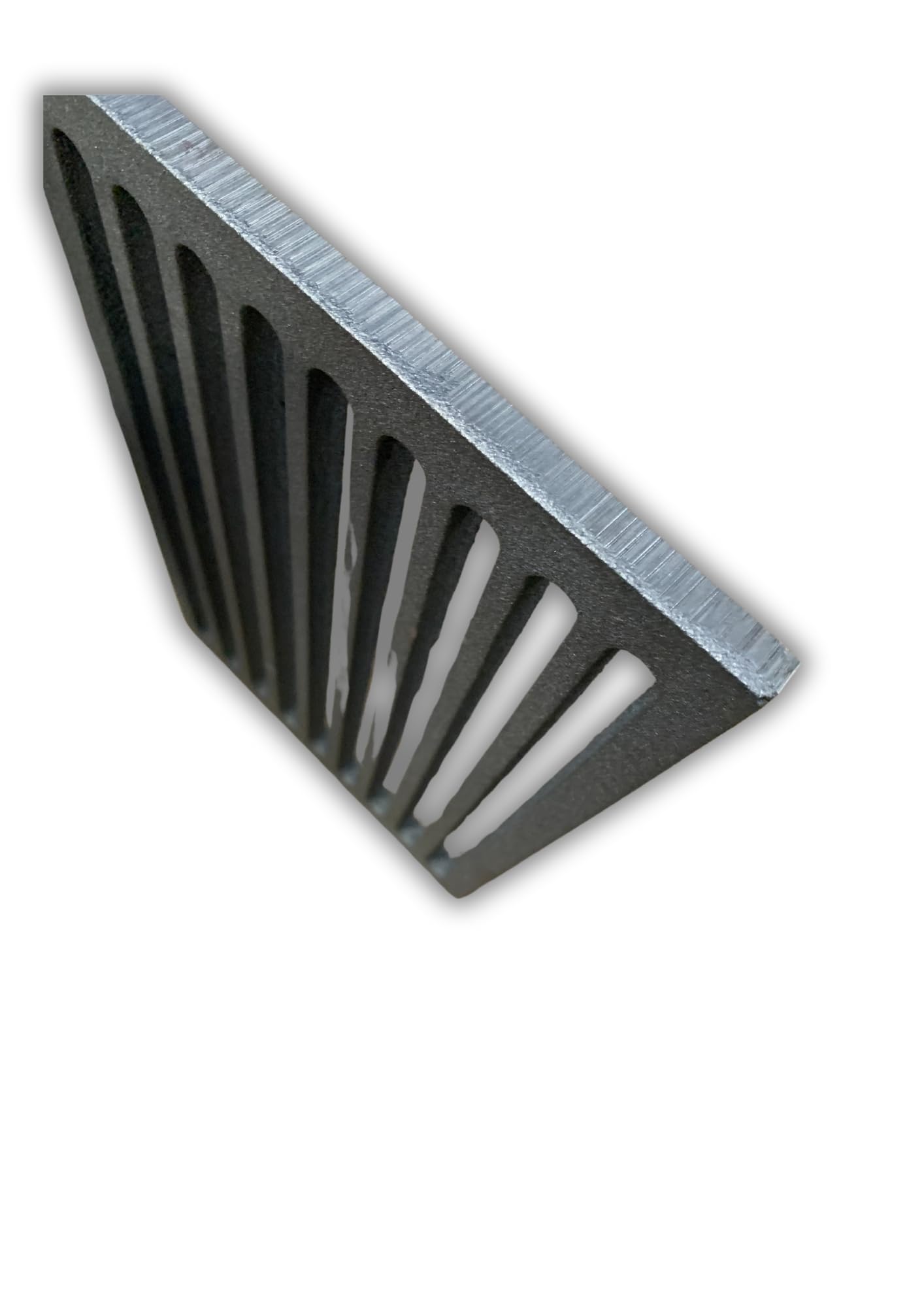 Griglia in ghisa per cenere, 29 x 18,2 cm, per camini e stufe a legna