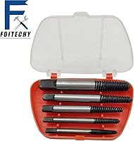 Vista 7 de Kit de extractor de pernos rotos de 5 piezas, kit de extractor de perno roto de tornillo dañado, perno roto de rosca, juego de extractor de tornillo