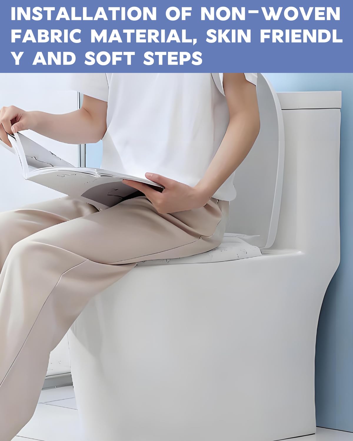 Copriwater USA Copri Tavoletta Wc Getta Biodegradabili per Viaggio Adulti Bambini Hotel