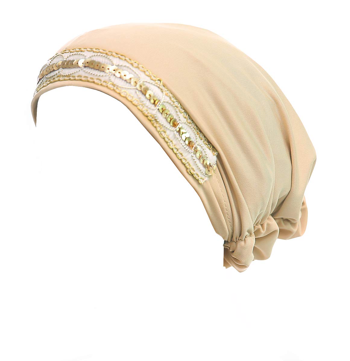 Middle Eastern Mall Luxor Fashion Lycra Snood Caps Women Chemo Beanie Hat