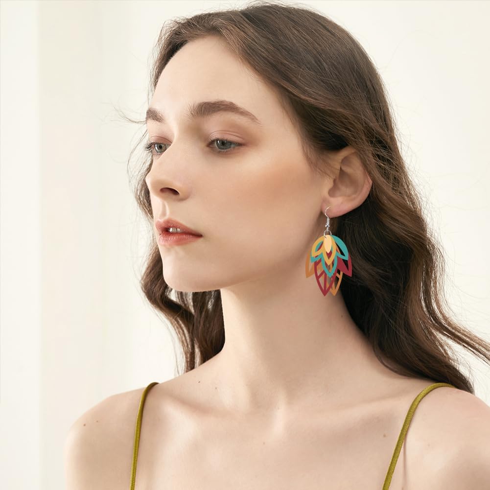 SUPERDANT 多層リーフカッティングダイス リーフ型 レザーダイカッター フェイクレザーダイカット マシン レザークラフト パ