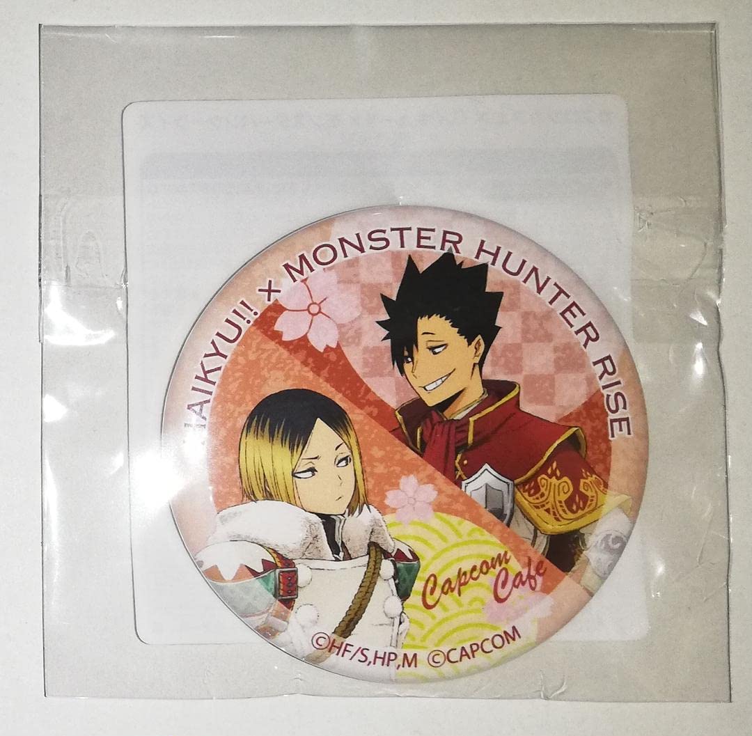 孤爪研磨 ハイキュー 缶バッジ カプコンカフェ