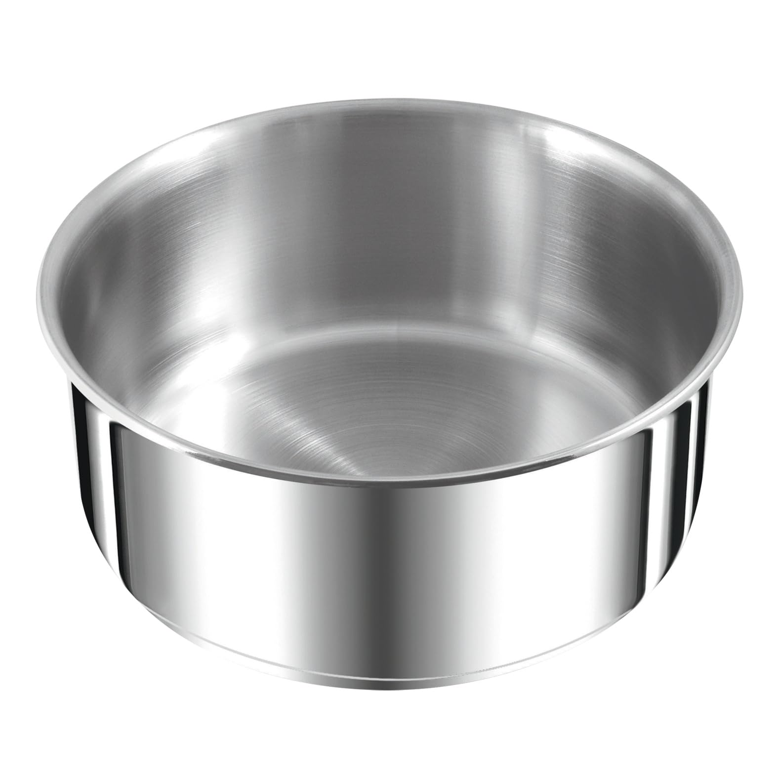 Tefal Ingenio Preference 4-teiliges Topfset Induktion, 16, 18, 20cm mit Griff, stapelbar, platzsparend, hochwertiger Edelstahl, für alle Herdarten geeignet, L898S4