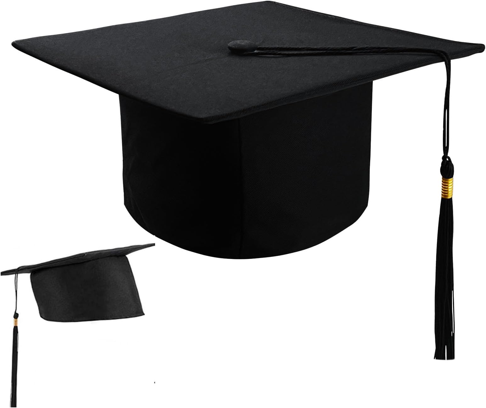 Graduation Hat,1 Piece Graduation Gown And Cap,School Hat,Graduate Caps Hats For Adults Kids,Graduated Hat For Adult Graduated Cap With Tassel,For Bachelor's,High School Graduations&Parties