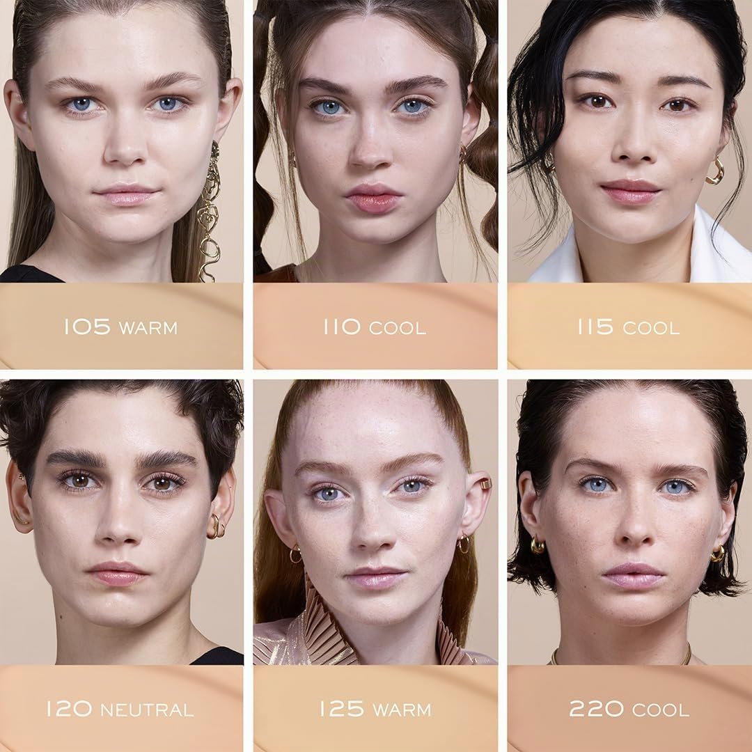 Lancôme Teint Idole Ultra Wear Care & Glow Foundation 110C, feuchtigkeitsspendende Foundation in Beige mit natürlichem Glow-Finish, bis zu 24h Halt, geeignet für alle Hauttypen, 30ml