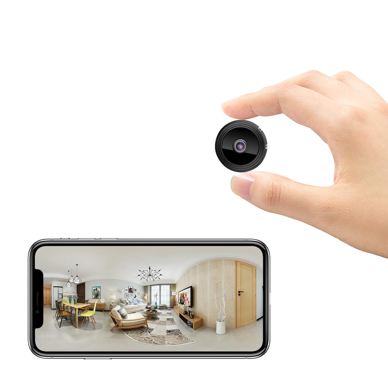 OKSIR Mini Telecamera Spia 1080P Nascosta Nel Caricatore USB – Wi-Fi, Rilevamento Movimento E Registrazione Su SD