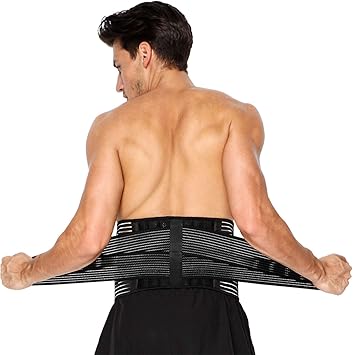Ceinture Lombaire Ceinture Dorsale Pour Homme Et Femme Ceinture Pour Le Dos De Soutien Lombaire Avec Ressorts De Renfort Et Sangles D Ajustement Doubles Pour Soulager La Douleur Lombaire L 96 121cm Amazon Fr Hygiasne Et Soins Du Corps