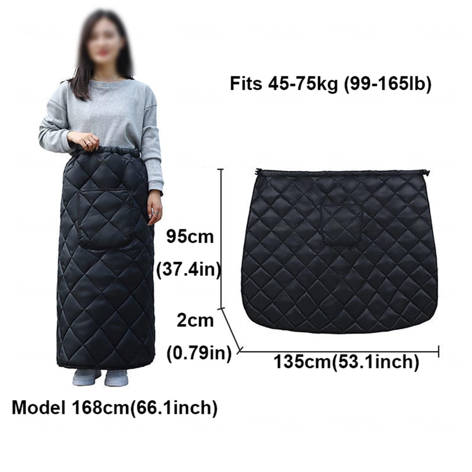 Manta para Silla de Ruedas de Peso Pesado, Funda Impermeable para Silla de Ruedas para Adultos, Accesorio Universal para Silla de Ruedas, Resistente al Viento, para piernas y pies universales