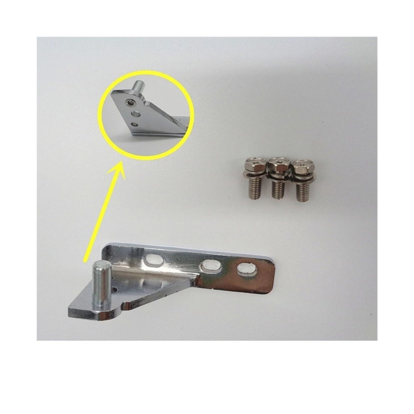 Kompatibel For USTAR, Kompatibel For GRISTA, 4 Stück Kühlschrank-Gefrierschrank-Ersatz-Türscharnier, Radstand 3,5 Cm, Kühlschrank-Türscharnier