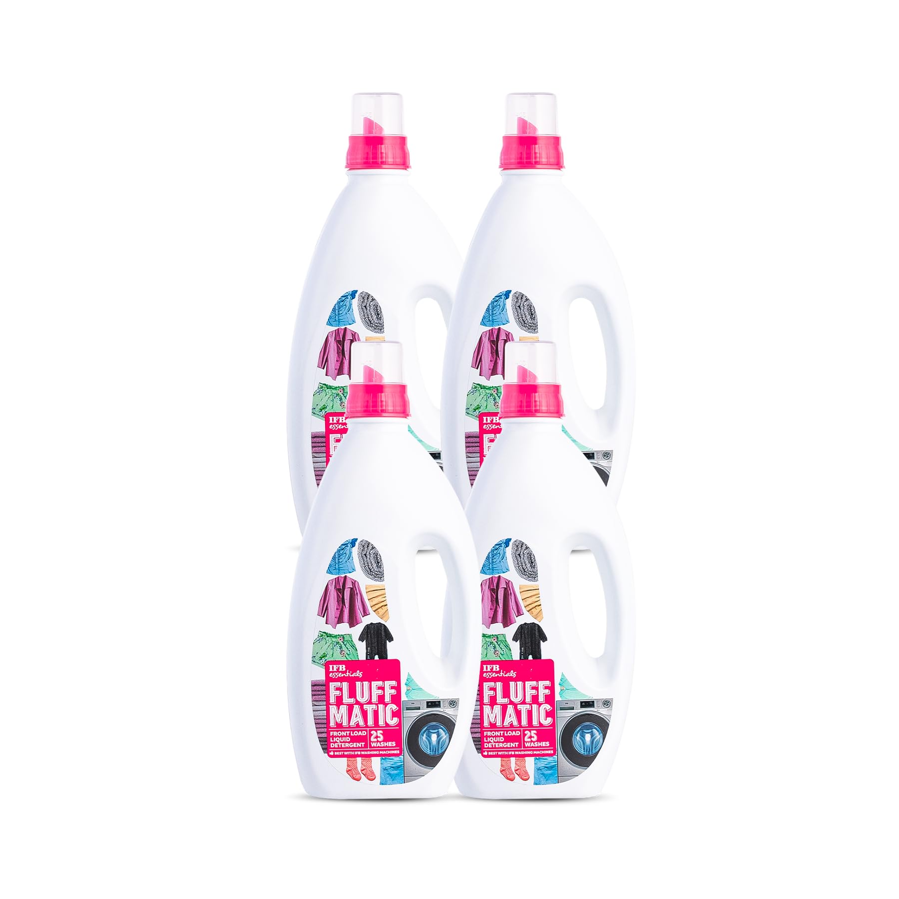 IFB essentials Front Load Washing Machine Liquid Detergent (Pack of 4*1 Liter) (B09M3VM5VK) Amazon Price History, Amazon Price Tracker