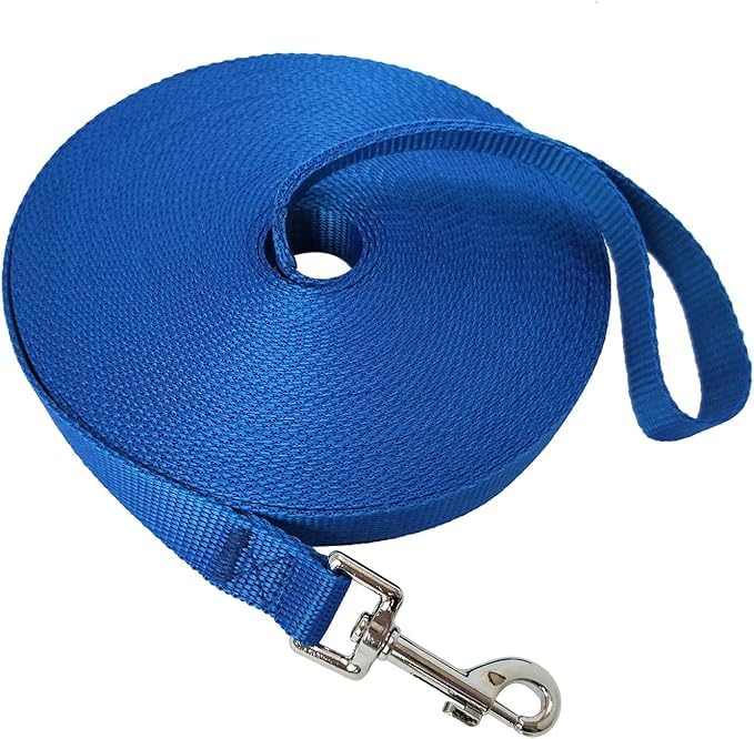 Nylon Training Dog Leash for Small Medium Large Dogs, 15ft 20ft 30ft 50ft 100ft Long Leash Dog/Puppy Lead for Obedience Recall Training, Camping โ image 1