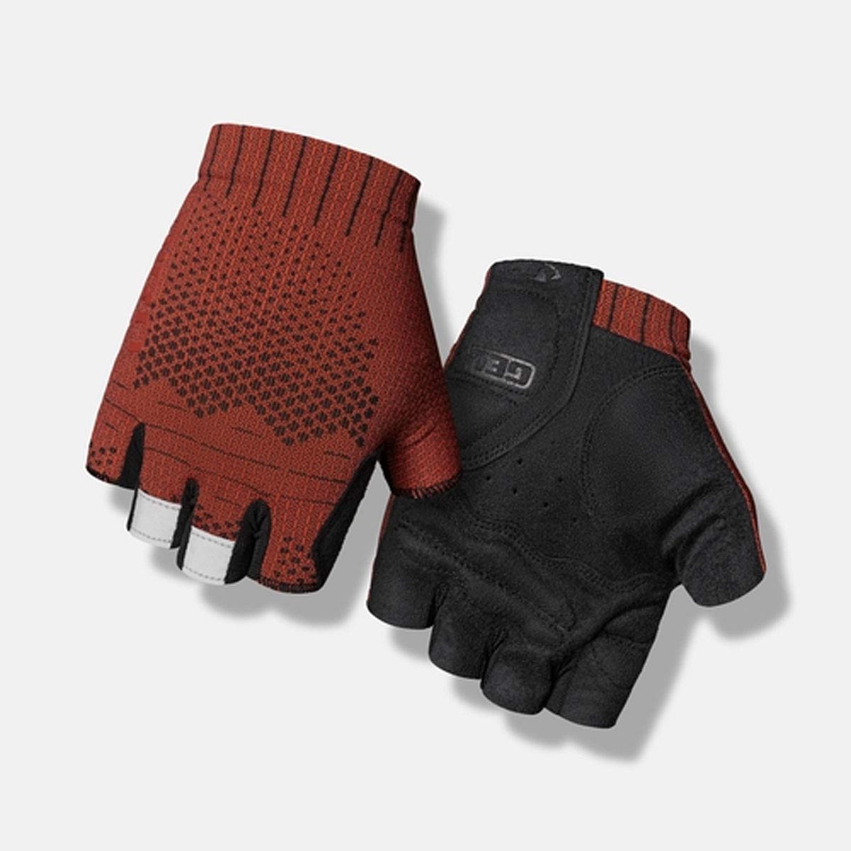 Giro Xnetic Road Glove Seamless One-Piece Backhand for Ultimate Fit, Breathability & Comfort, Color: Red, Size: XL