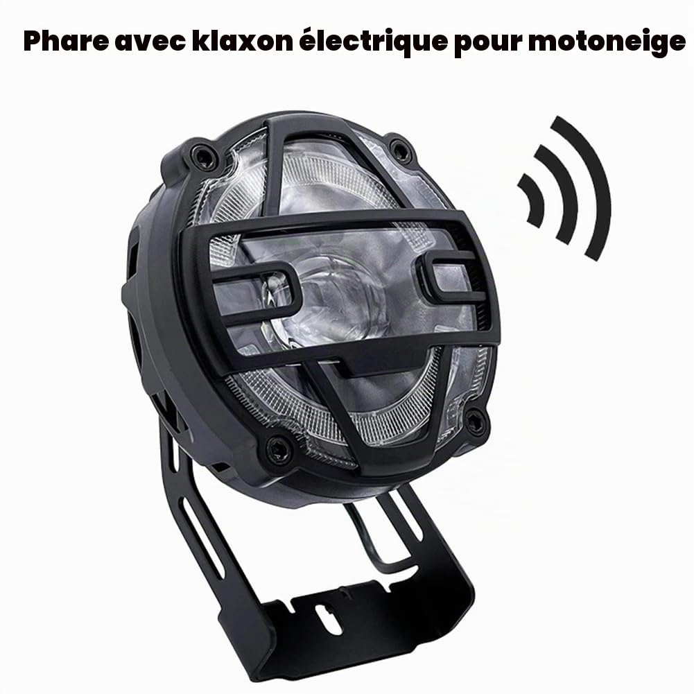 pour Vélo Électrique 36V 48V pour Vélo Électrique Lumière Étanche En Alliage D'aluminium pour Conduite Nocturne
