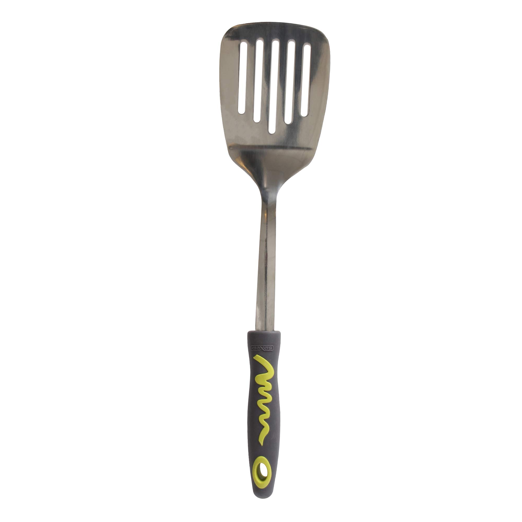 Spatule ajourée Dexas Confetti en inox pour vos repas en terrasse et plancha