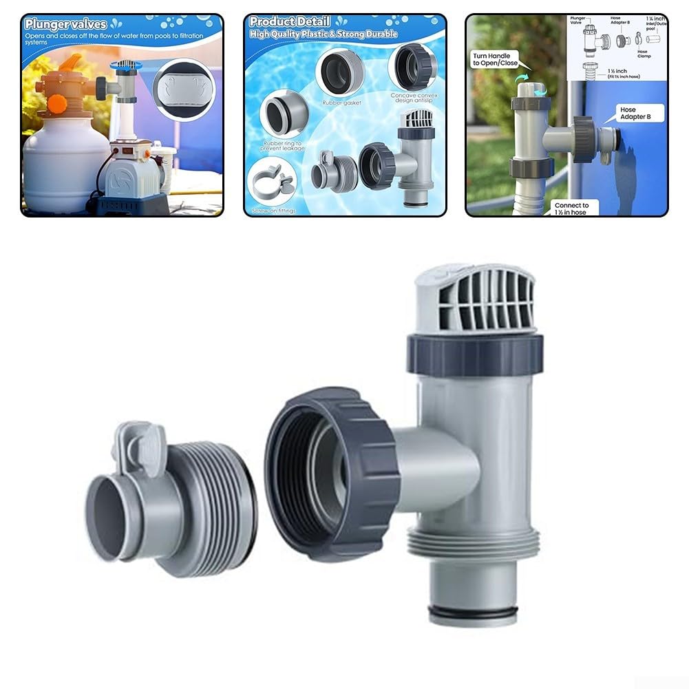 Adattatore Per Tubo Flessibile Per Piscina Intex, Tubo Di Ricambio, Tubo Flessibile Per Piscina Intex Tubo Di Ricambio Tubo Flessibile Per Piscina Filtro Pompa Accessori 87207271