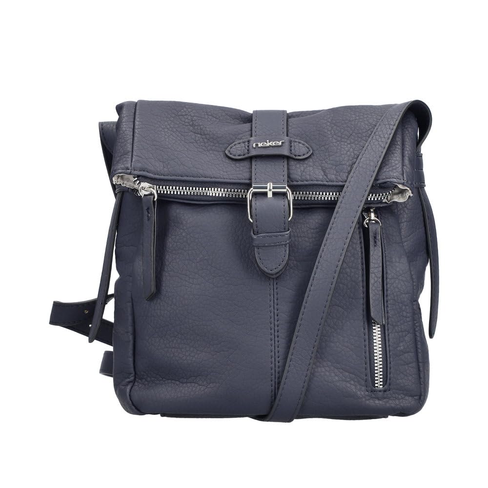 Rieker Ladies Blue Shoulder Bag H1103, blue, S