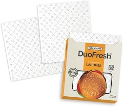Papel Acoplado Duofresh 33x37 cm 500 un para delivery lanchonete restaurante hambugueria gourmet
