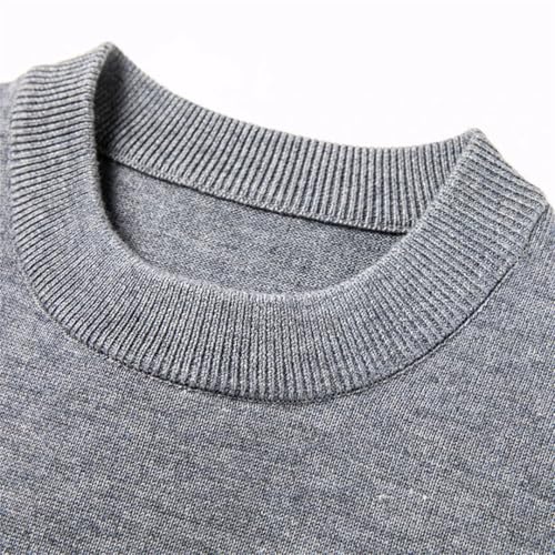 Men's Vest Warm Sweaters Vests O-Neck Sleeveless Business Sweater Clothing Pullovers2