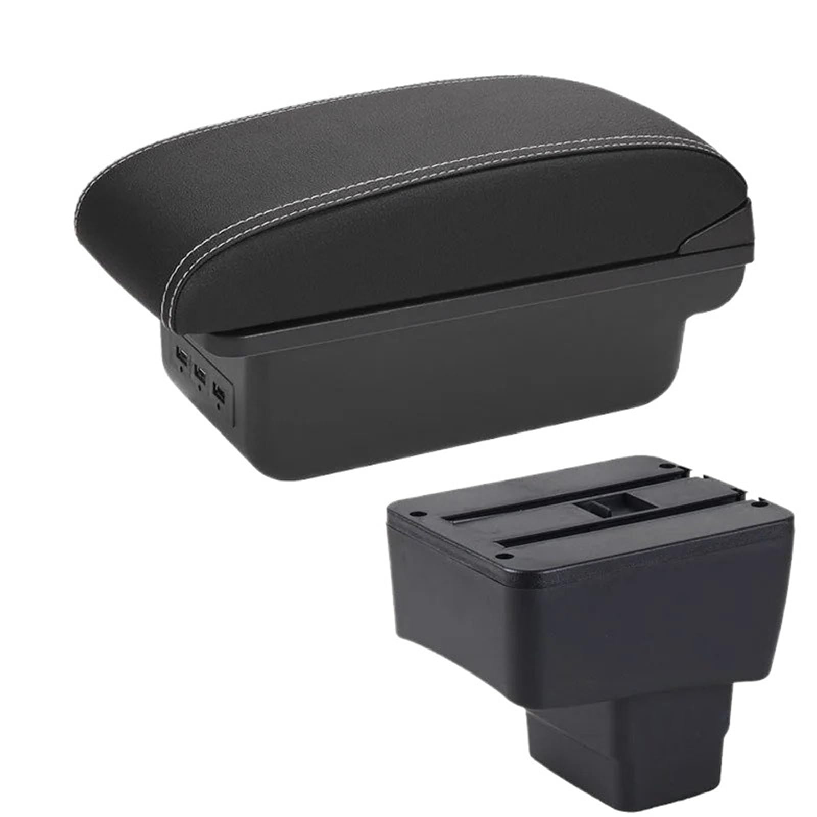 JMOLXURI Car Armrest Box For Mazda 2 For Skyactiv For Version Cx3 For CX-3 Armrest Box Center Console