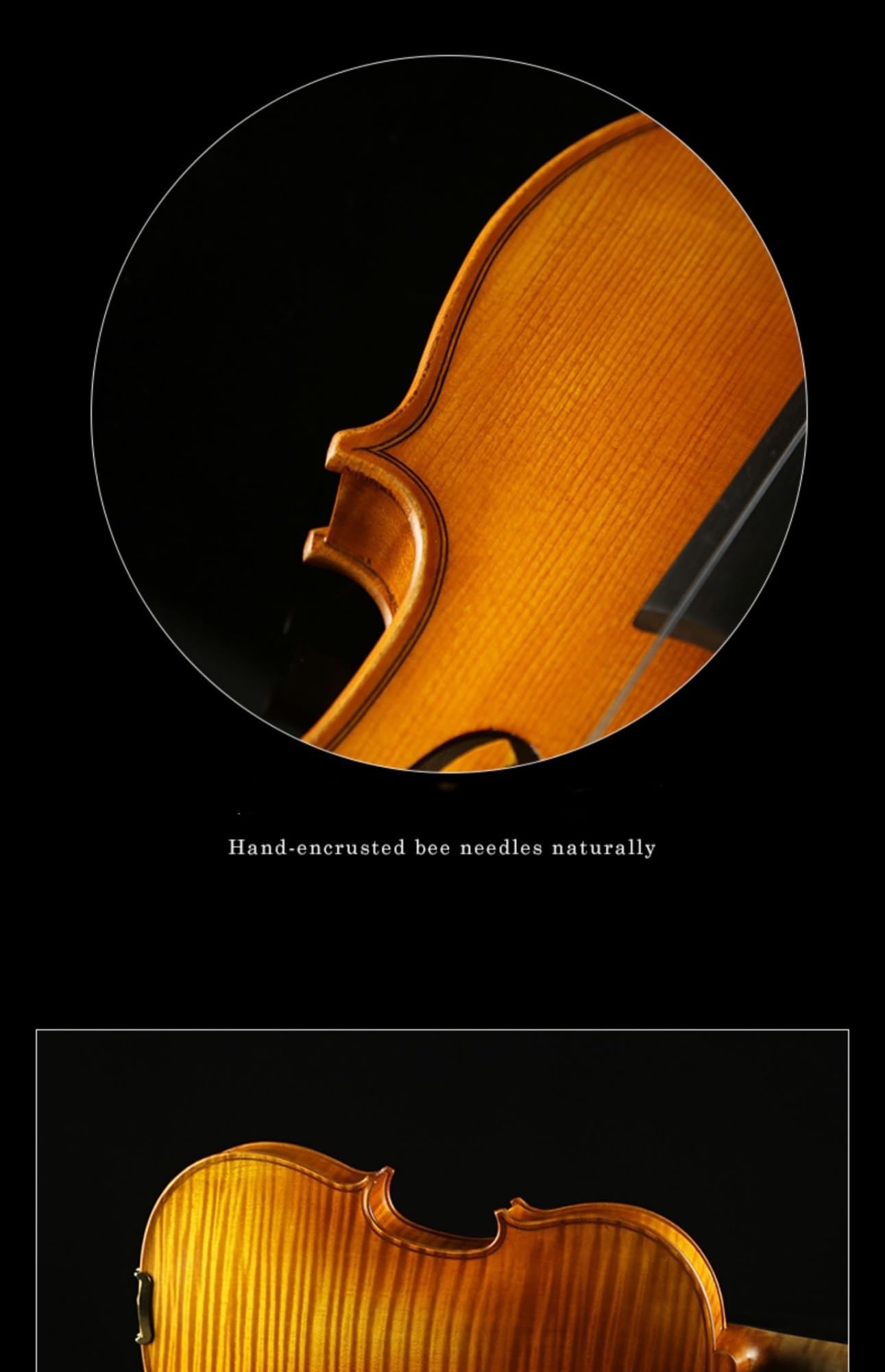 Violine Handgefertigte Violine Profi Standardversion Für Erwachsene 4/4
