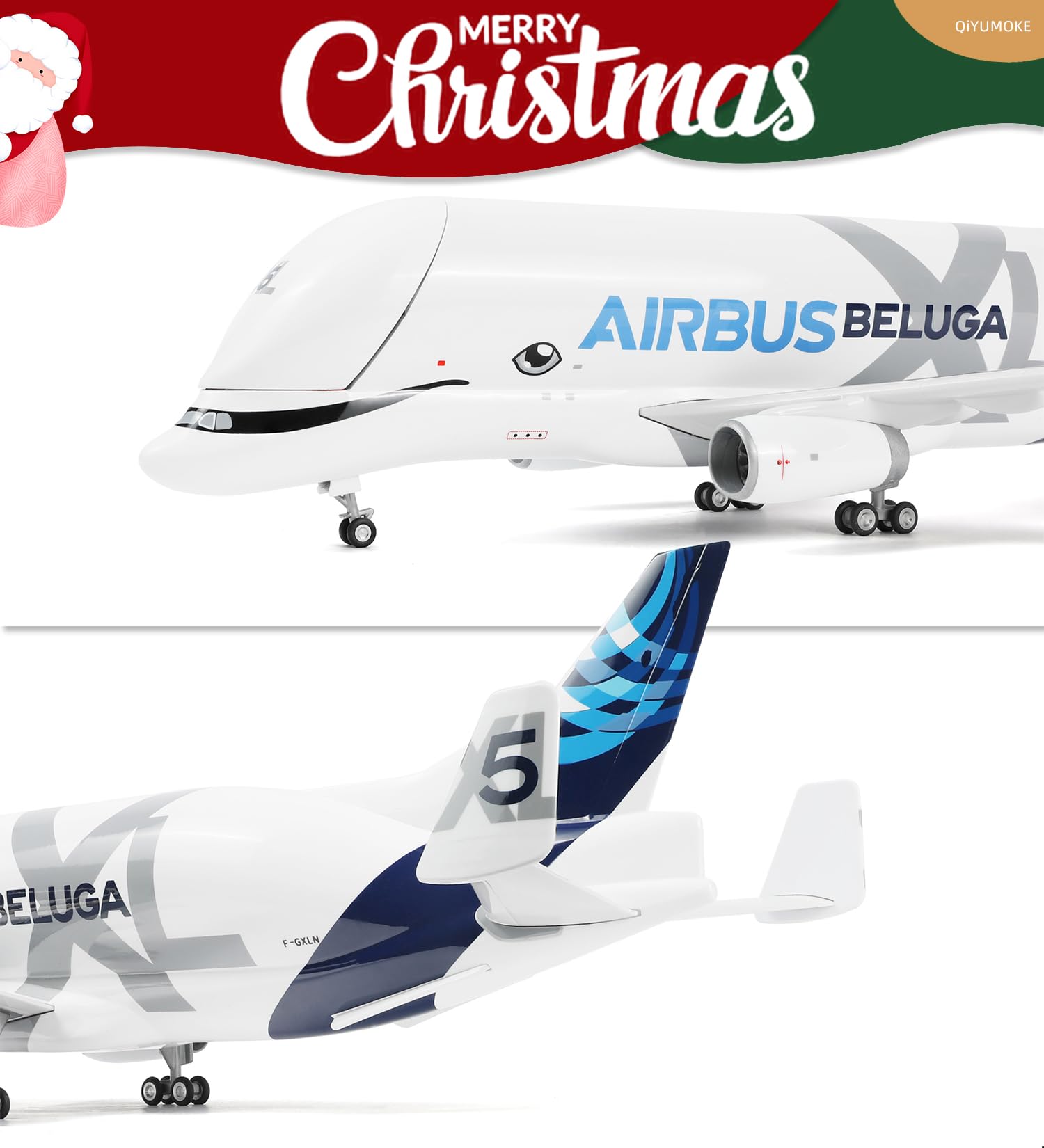 Amazon.co.jp: QIYUMOKE A330 ベルーガ XL5 1/150 大型ダイキャスト