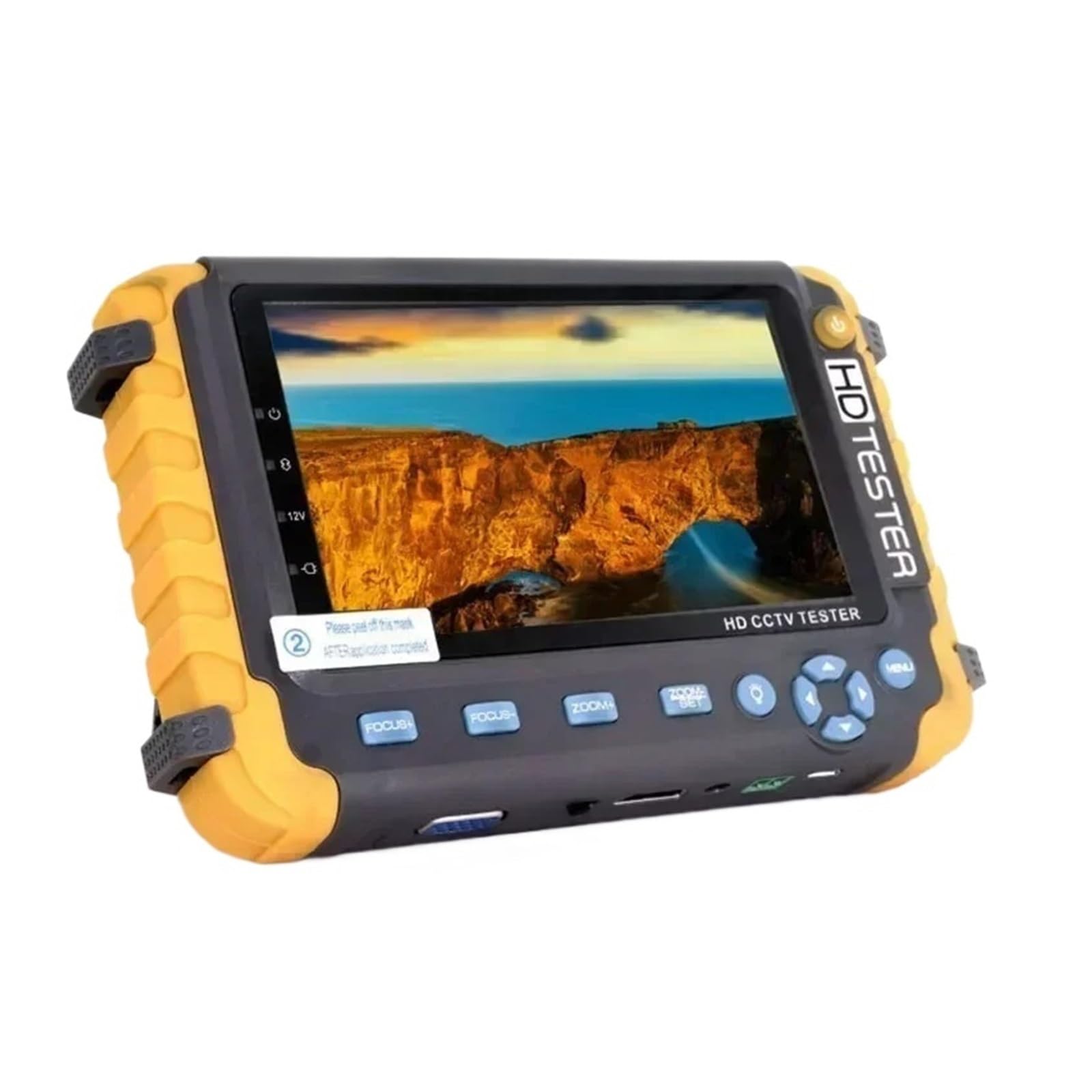 Tester CCTV IV8W IV8C 4 in 1 8MP AHD TVI 4MP CVI Tester for Telecamera di Sicurezza analogica Monitor con Test Cavo PTZ UTP(Without HDMI in)