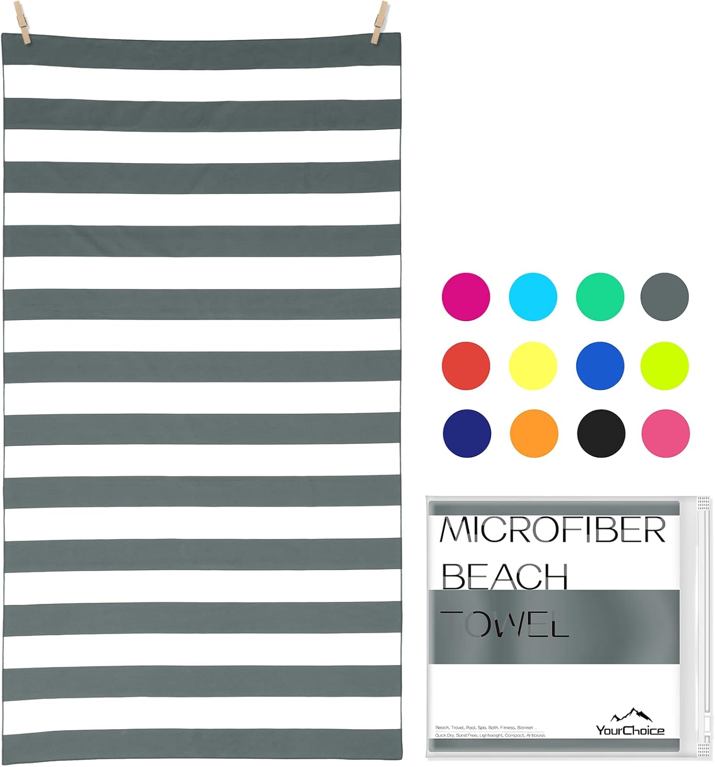 Your Choice Microfiber Beach Towel