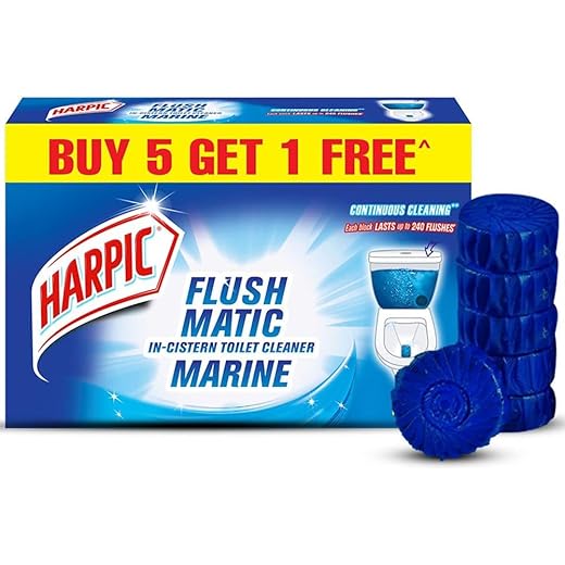Harpic Flushmatic Toilet Cleaner Blocks 50g 50 g