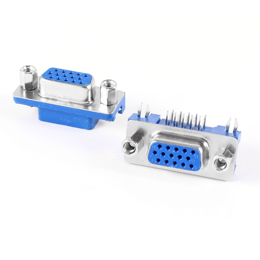 Amazon.co.jp: uxcell 直角 基板実装 DB15 3行D-SUB メスソケット