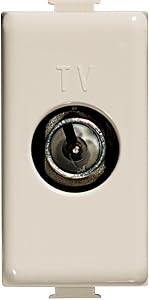 BTicino 5202P14 Magic Presa TV Passante 14 dB, 1 m