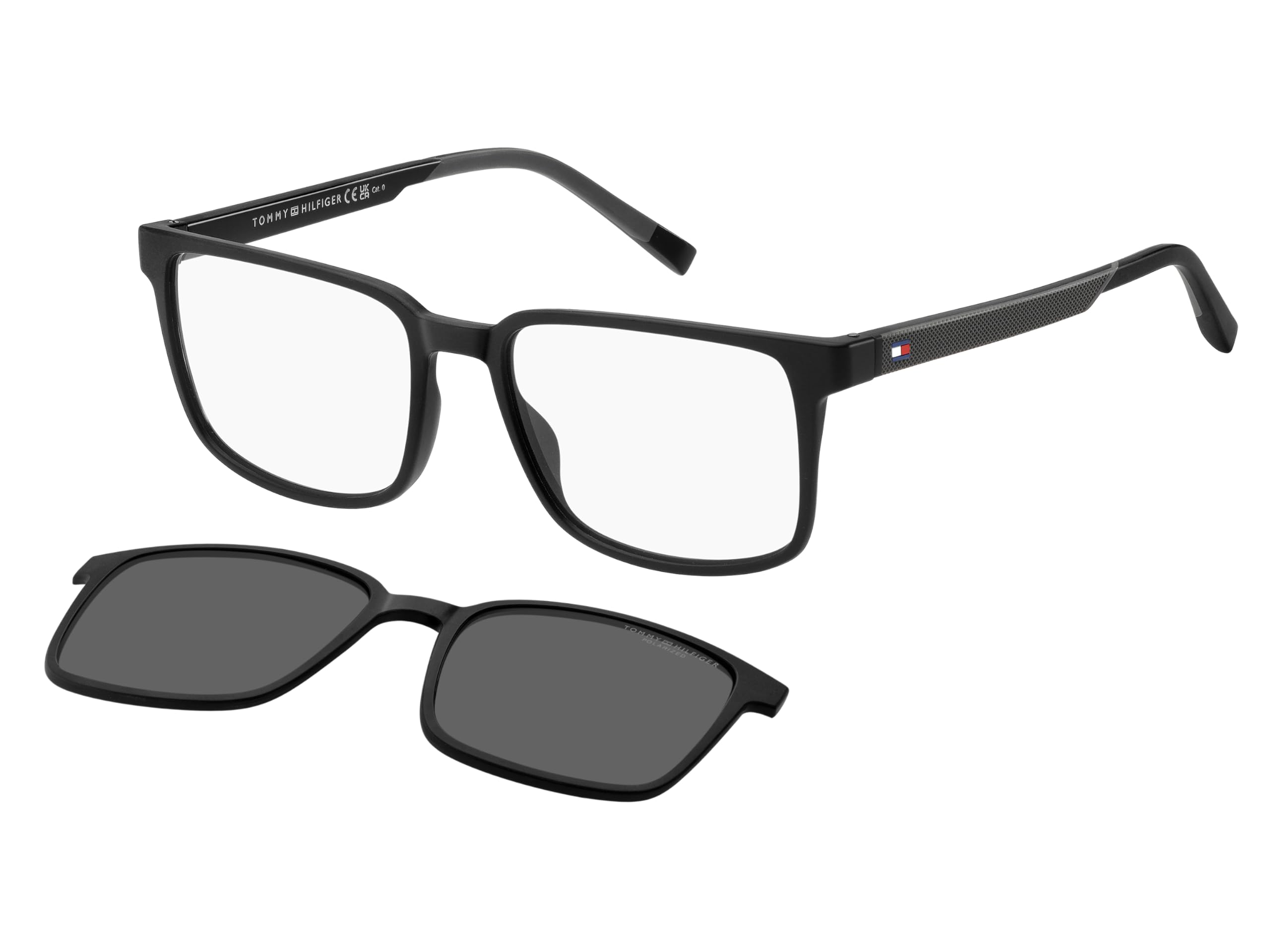 Tommy Hilfiger TH 2145/CS BLACK GREY/GREY 55/18/145 men Sunglasses