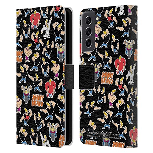 Protège-écran et porte-carte pour Galaxy S21 FE 5G étui Johnny Bravo