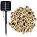 LED String Lights,Outdoor Waterproof String Lights Solar Powered Lighting for Garden Home Party Bedroom Xmas Outdoor Decorations,39ft/12m 100 LEDs 8 Modes(Warm White)
