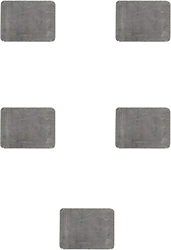 Miniatura 4 de JUVITUS Paleta de maquillaje vacía grande con espejo y 20 calcomanías de metal para personalizar sombras de ojos, resaltadores y rubores