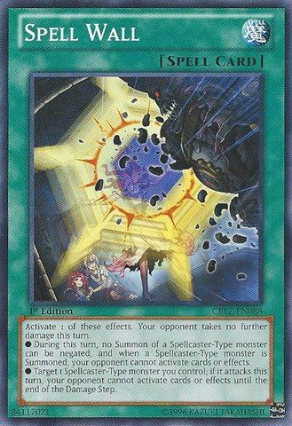 YU-GI-OH! - Spell Wall (CBLZ-EN088) - Cosmo Blazer - Edición ilimitada - Común