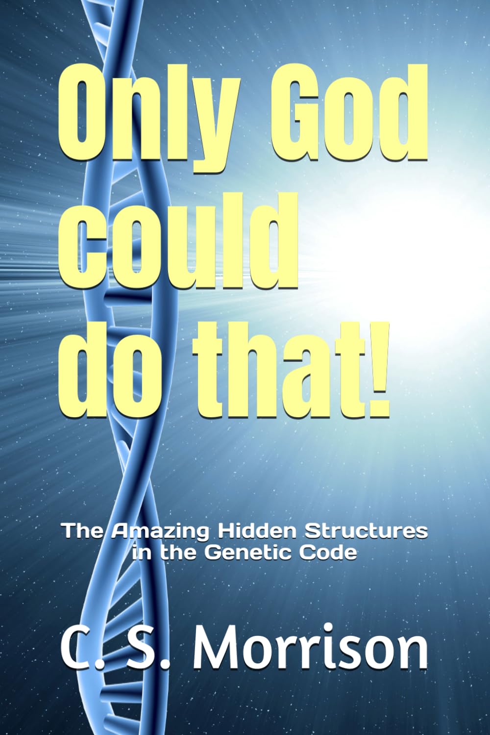 Only God could do that!: The Amazing Hidden Structures in the Genetic Code