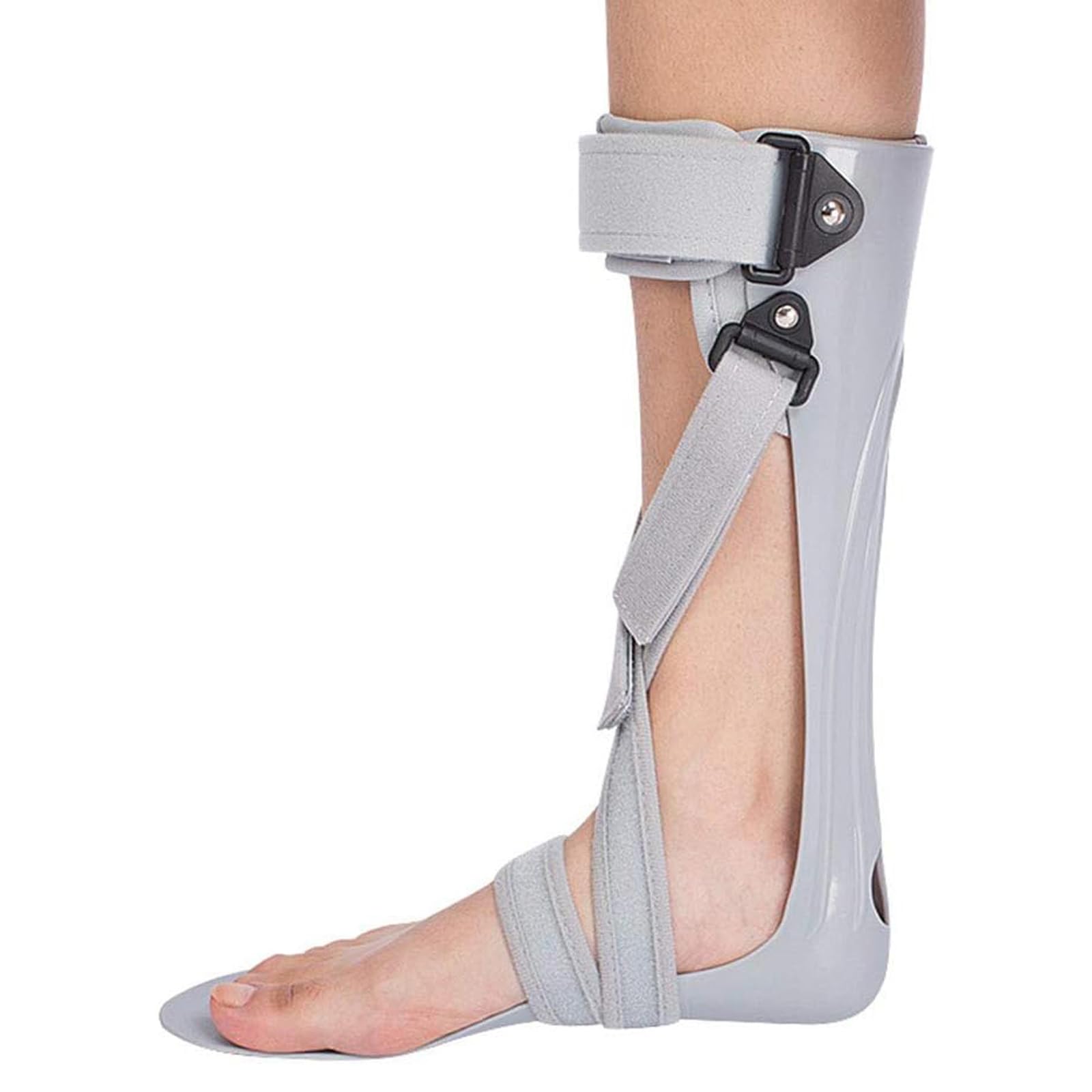 Férula De Soporte Para Pie Caído AFO, Soporte Para Órtesis De Tobillo Y Pie, Férula De Corrección De Tobillo Para El Tratamiento De La Fascitis Plantar,Right,L