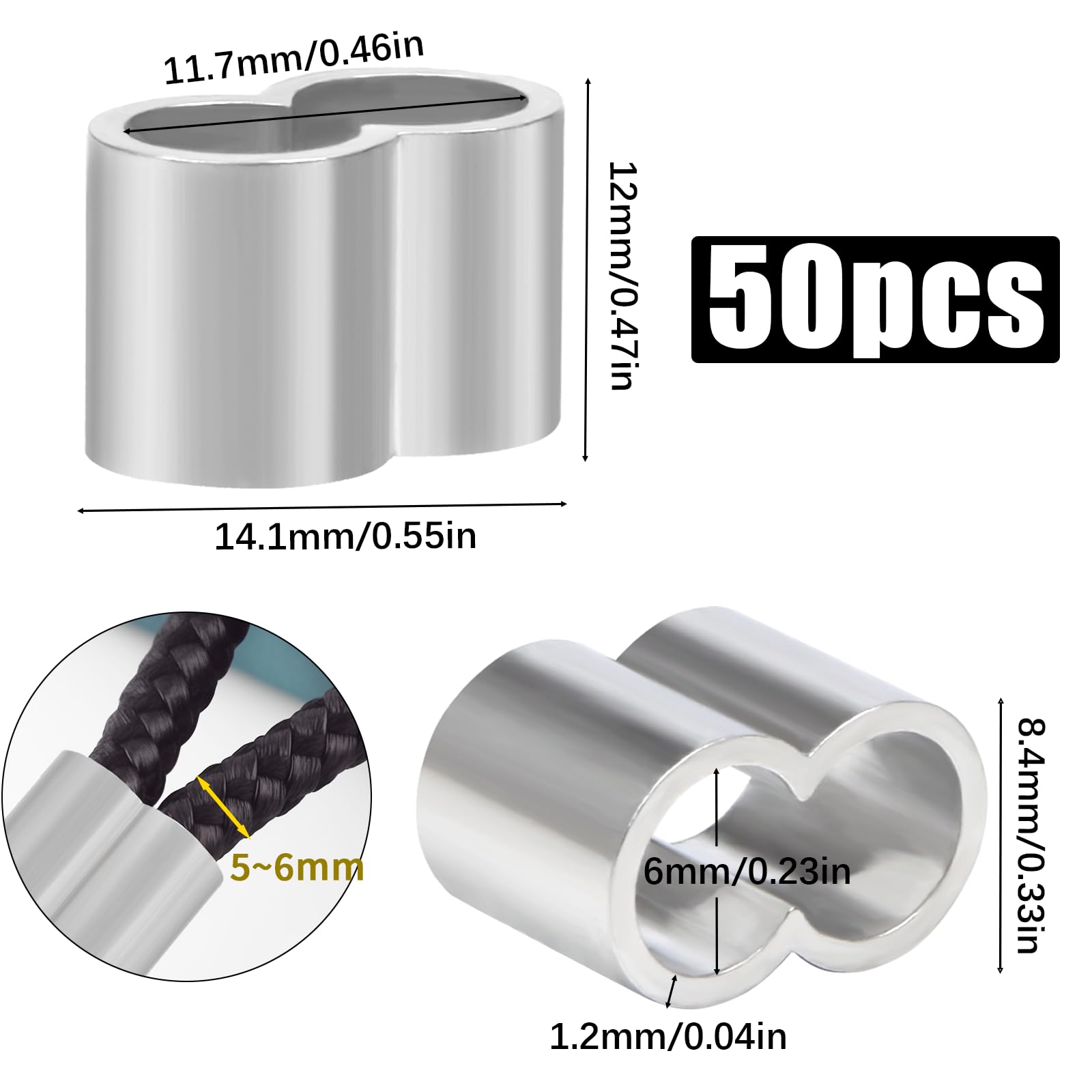 Serre-câble De Tension En Aluminium Isolé JBG - Pour Câbles Fibres Optiques De 10 à 14 Mm - Fixation Suspension