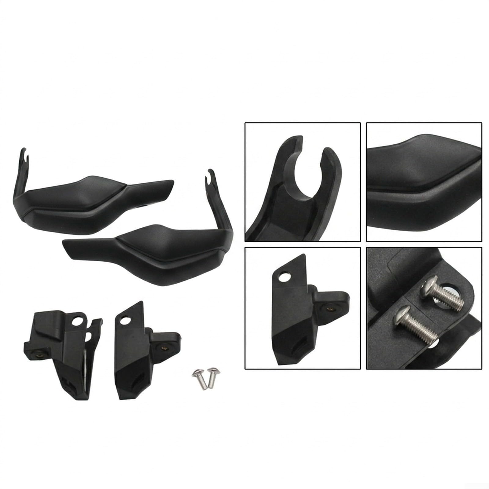 Deflettore Manubrio Nero Urto e Sabbia Deflettore Manubrio Nero(black)