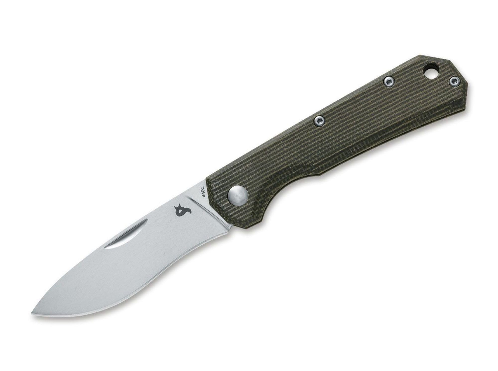 BlackFox Ciol Micarta Green Taschenmesser, 16 cm