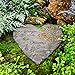 OBSI Dog Memorial Gifts for Loss of Dog Sympathy Gift - Rainbow Bridge Dog Memorial Stone for Remembrance Dog Passing Away Sympathy Gifts - Thoughtful Pet Loss Gifts - Gray