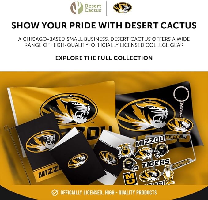 Gorra de Béisbol Desert Cactus University of Missouri Ajustable miniatura 6