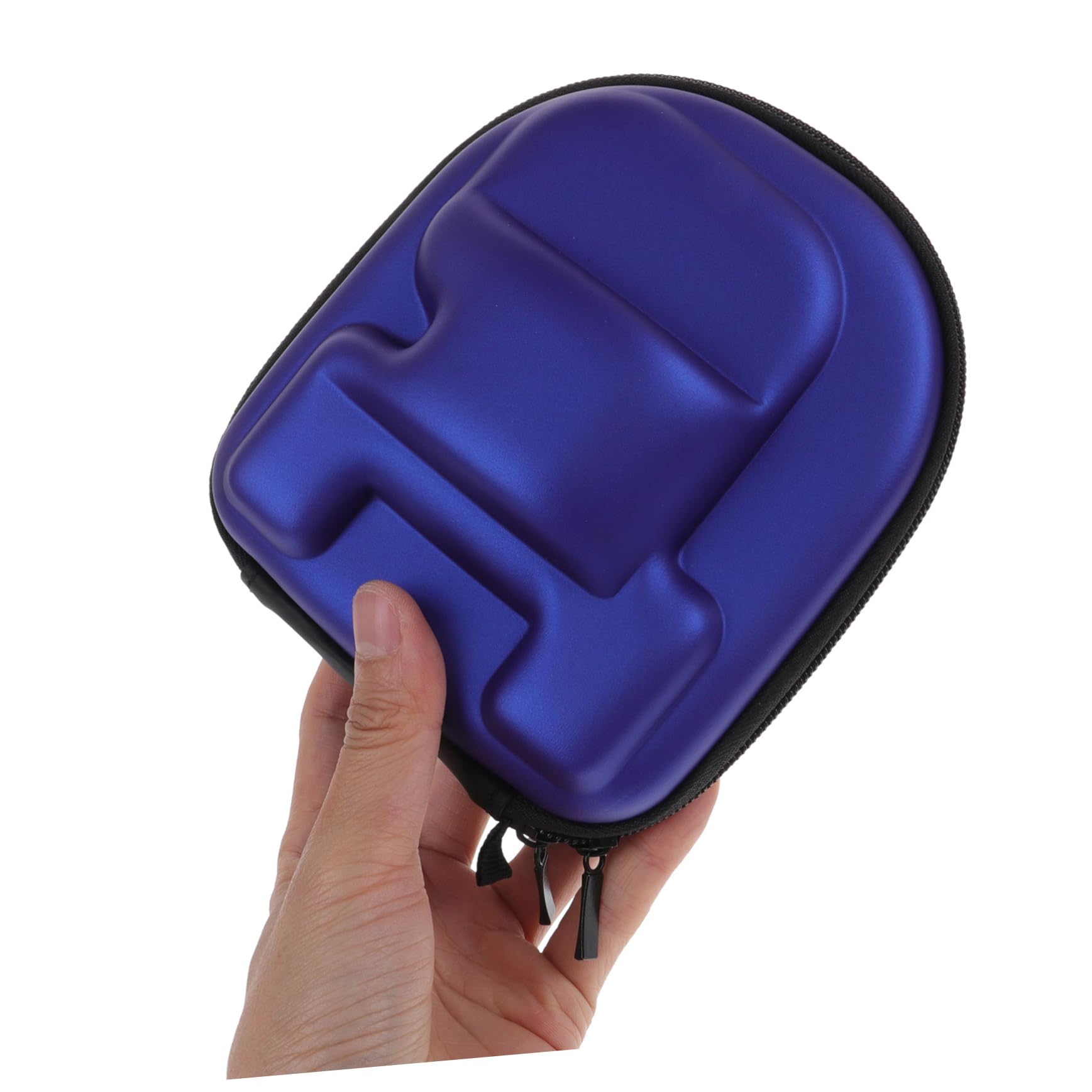 Mipcase 5pièces De pour Moulinet De Étui Anti-Rayures Portable Eva pour Moulinet à Baitcaster Poche Pratique Et Bleu Gaucher