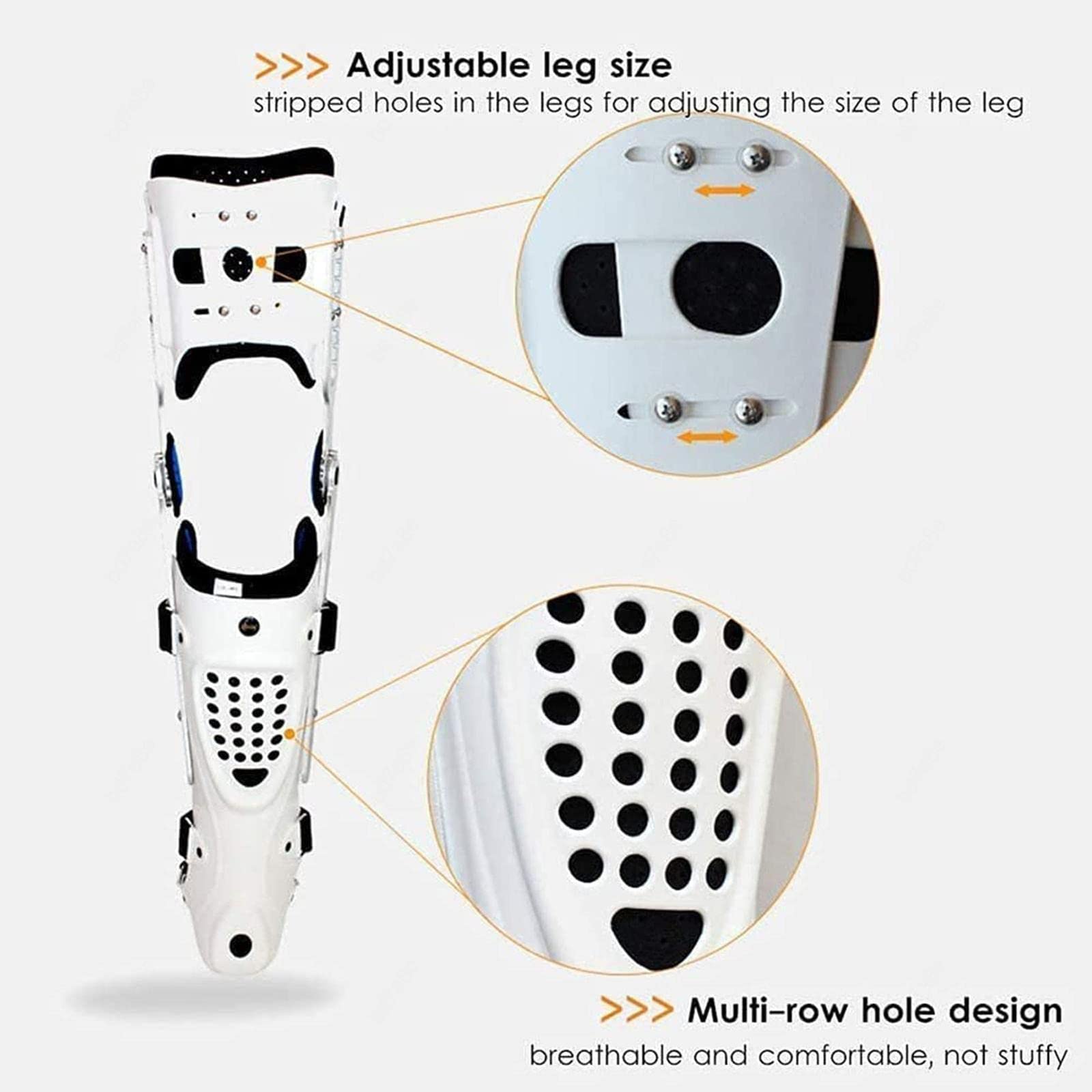 Rodillera Ajustable Para Rodilla, Tobillo Y Pie, Ideal Para El Alivio Del Dolor Articular Por Artritis, Rotura De Menisco Y Ligamento Cruzado Anterior (Lca). Talla Universal. Unidades Disponibles: Az