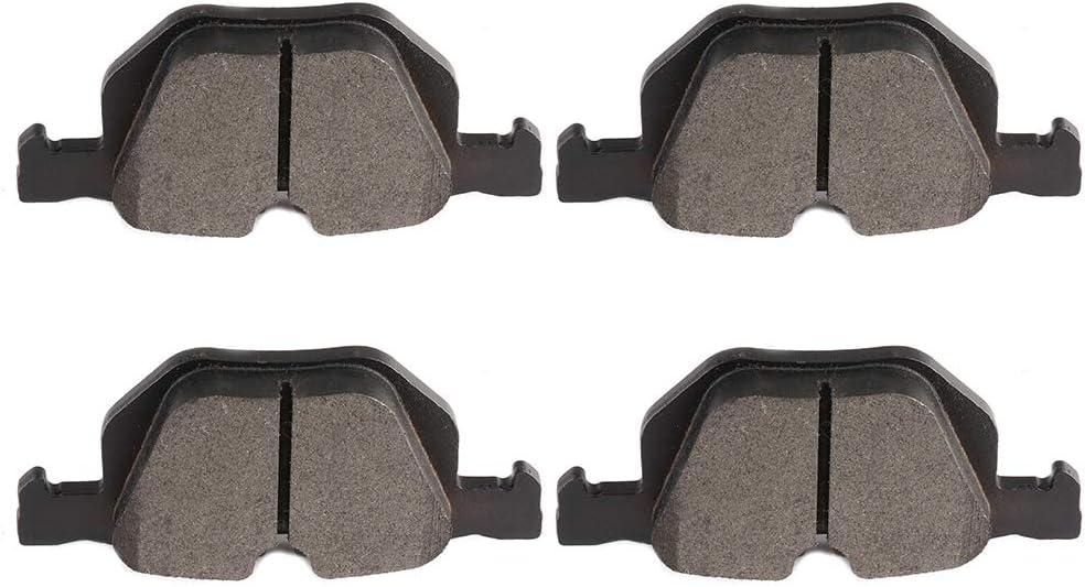 cciyu D1042 Ceramic Rear Brake Pad Set Fit For 2007-2017 For BMW X5,2010-2017 For BMW X6